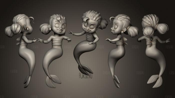 May the Mermaid 3d stl модель для ЧПУ